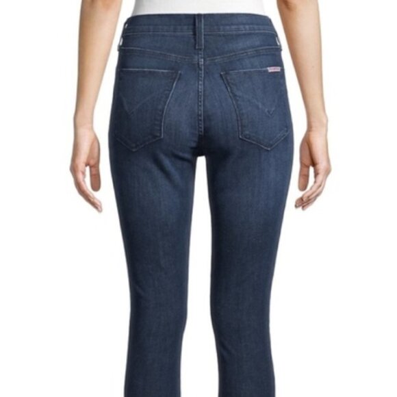 Hudson Womens Dark Wash High Rise Blair Super Skinny Raw Hem Jeans-Size 27 - Picture 2 of 10